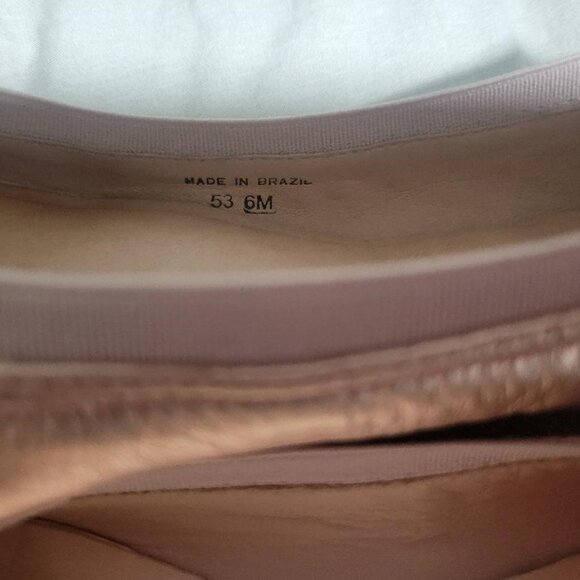 Women's Kate Spade Rose Gold Flats with Bows Sz 6M - Picture 10 of 10